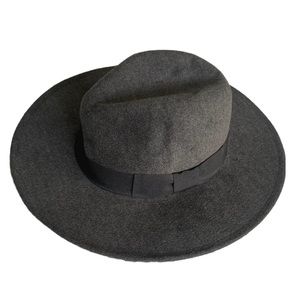 Fedora Wide Brim Felt Hat